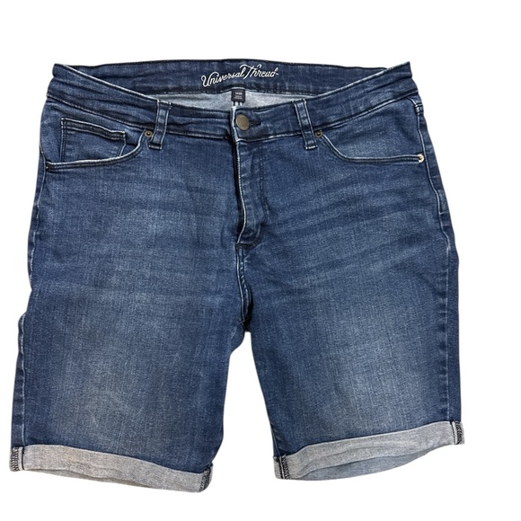 Universal Thread Pants - Universal Thread Women's Dark Blue Jean Shorts